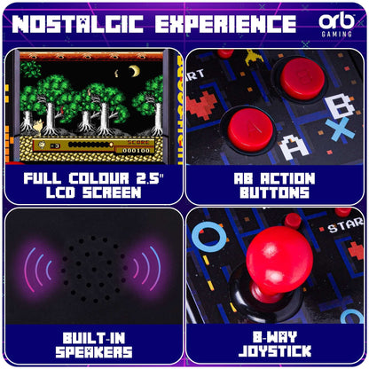 Thumbs Up! Orb Retro Mini Arcade Machine (300 Categorised Games)