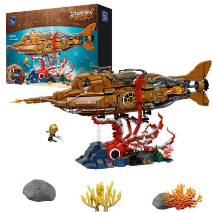Pantasy Steampunk Series The Nautilus (2552 pcs)