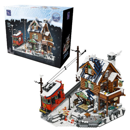 Pantasy Retro Series Summit Cabin Construction Set (3135 Pcs)