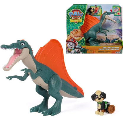 Paw Patrol The Dino Movie Rise & Roll Dino Set