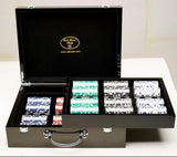 Dal Rossi Italy Las Vegas case 500 Chips 11.5grms Incudes 2 Packs of Playing Cards