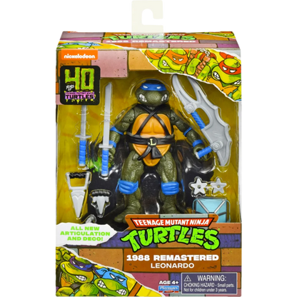 TMNT Classic 40th Anniversary Collector Remastered Animated Figure Leonardo