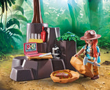 Playmobil Brachiosaurus with Hovercraft