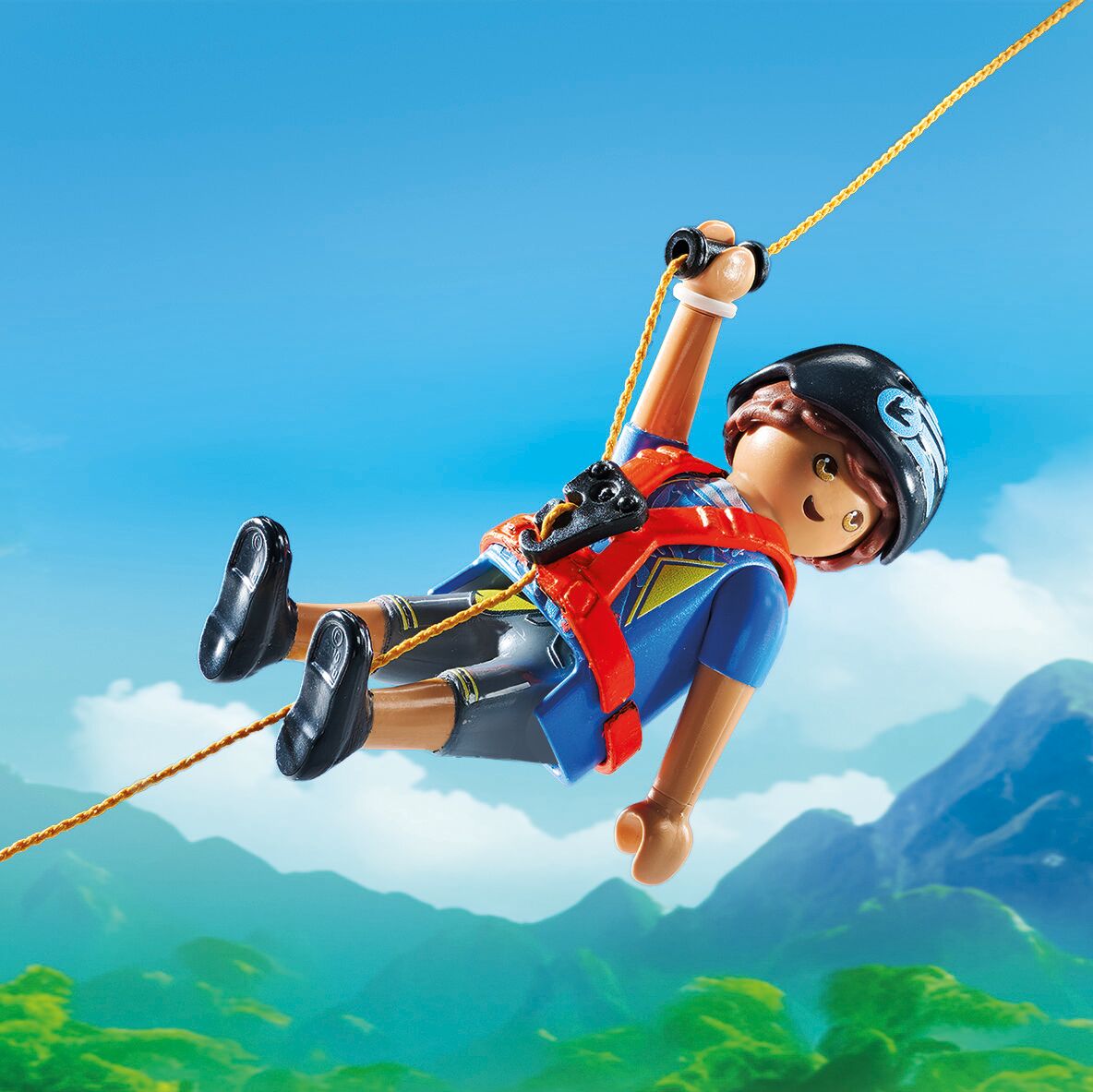 Playmobil Brachiosaurus with Hovercraft