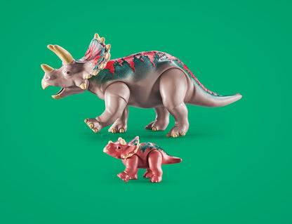 Playmobil Triceratops Family