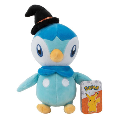 Pokemon 8" Halloween Plush Piplup Halloween Hat