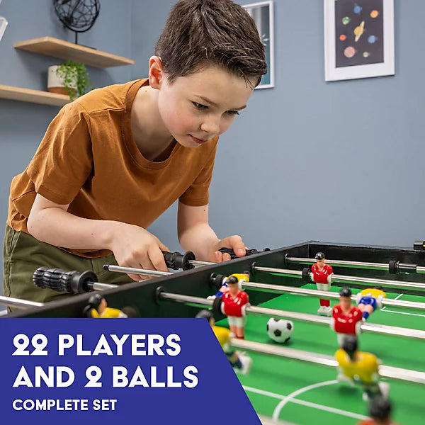 Power Play 3ft Football Table With Folding Legs