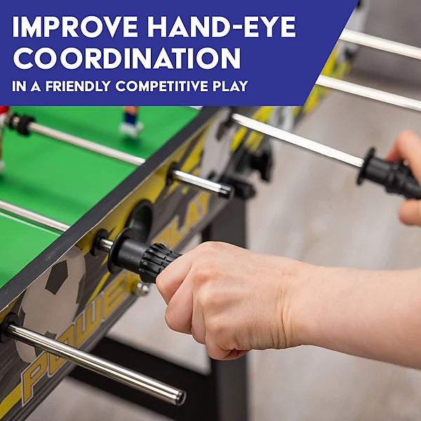 Power Play 3ft Football Table With Folding Legs