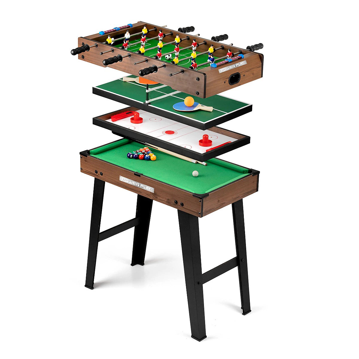 Power Play 27" 4 in 1 Games Table