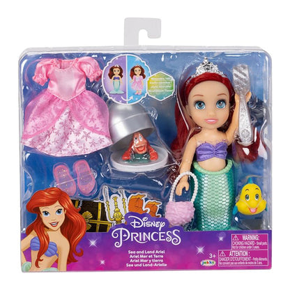 Disney Princess Petite Doll "Sea To Land" Ariel Doll