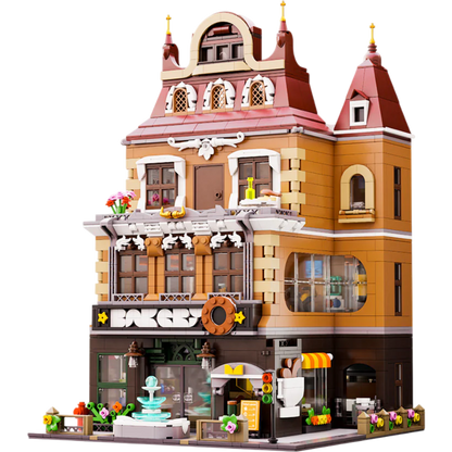 Pantasy Retro Bakery Construction Set (2663 Pcs)