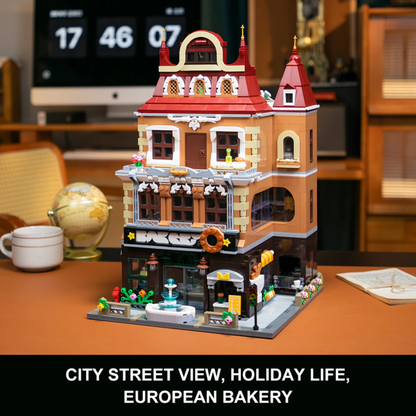 Pantasy Retro Bakery Construction Set (2663 Pcs)