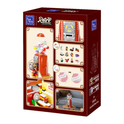 Pantasy Retro Gumball Machine Construction Set (892 pcs)