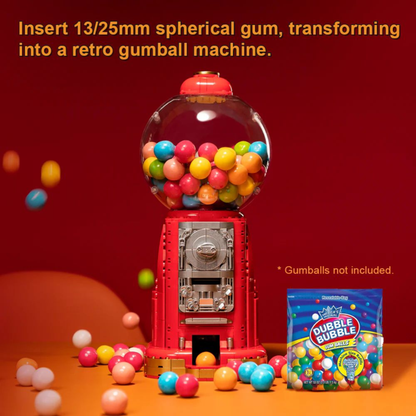Pantasy Retro Gumball Machine Construction Set (892 pcs)