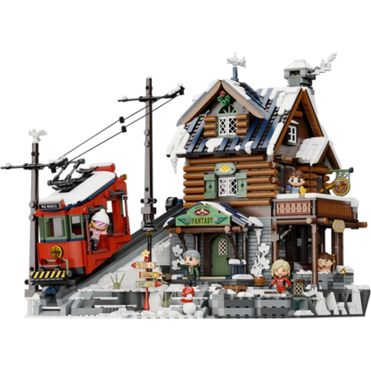 Pantasy Retro Series Summit Cabin Construction Set (3135 Pcs)