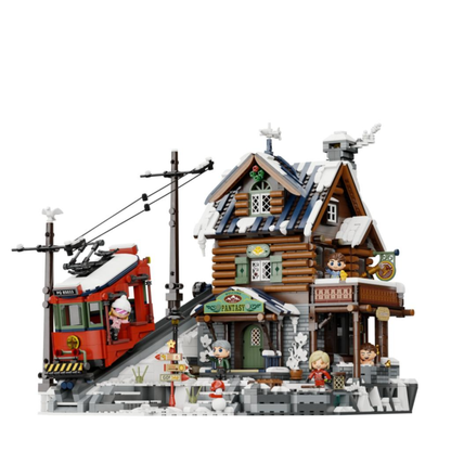 Pantasy Retro Series Summit Cabin Construction Set (3135 Pcs)