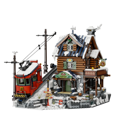 Pantasy Retro Series Summit Cabin Construction Set (3135 Pcs)