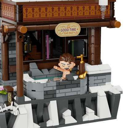 Pantasy Retro Series Summit Cabin Construction Set (3135 Pcs)