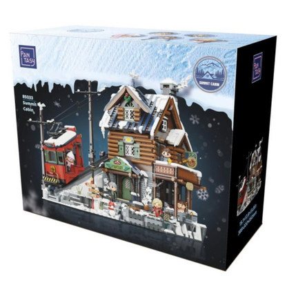 Pantasy Retro Series Summit Cabin Construction Set (3135 Pcs)