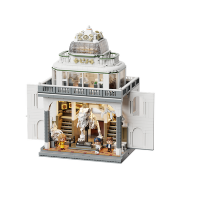Pantasy Retro Series Dinosaur Museum Construction Set (3064 Pcs)