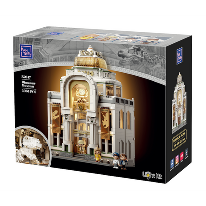 Pantasy Retro Series Dinosaur Museum Construction Set (3064 Pcs)