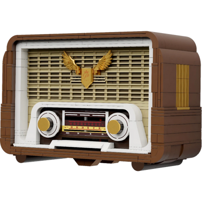 Pantasy Retro Collection Wireless Radio Construction Set (811 Pcs)