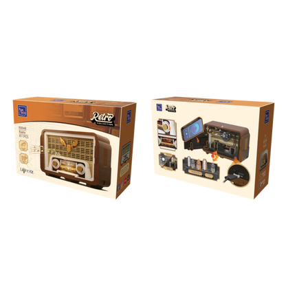 Pantasy Retro Collection Wireless Radio Construction Set (811 Pcs)