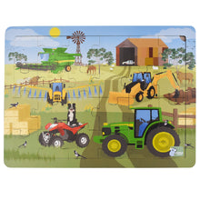 Aussie Farm Vehicles Jigsaw Puzzle 24Pcs
