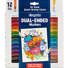 Crayola 12pc Dual-Ended Markers