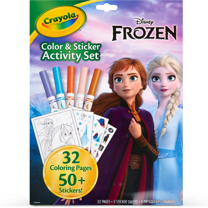 Crayola Color & Sticker Activity Set Frozen