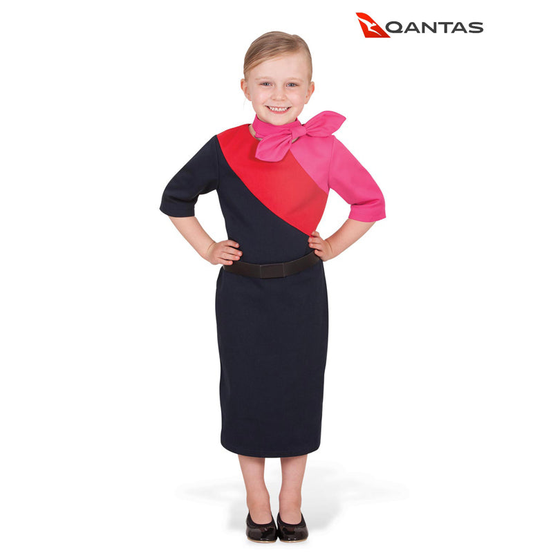 Qantas Female Cabin Crew Uniform
