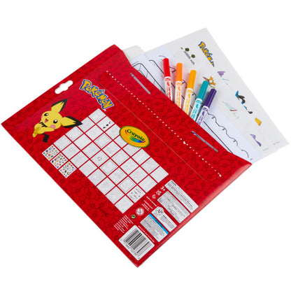Crayola Color & Sticker Activity Set Pokemon