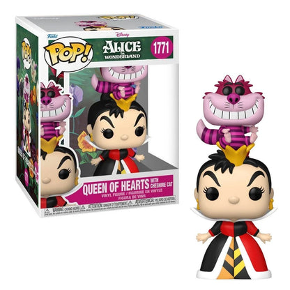 Funko Alice in Wonderland (1951) Queen of Hearts with Cheshire Cat Pop! Premium