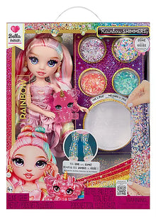 Rainbow High Rainbow Shimmers with Slime Fashion Doll Bella pink