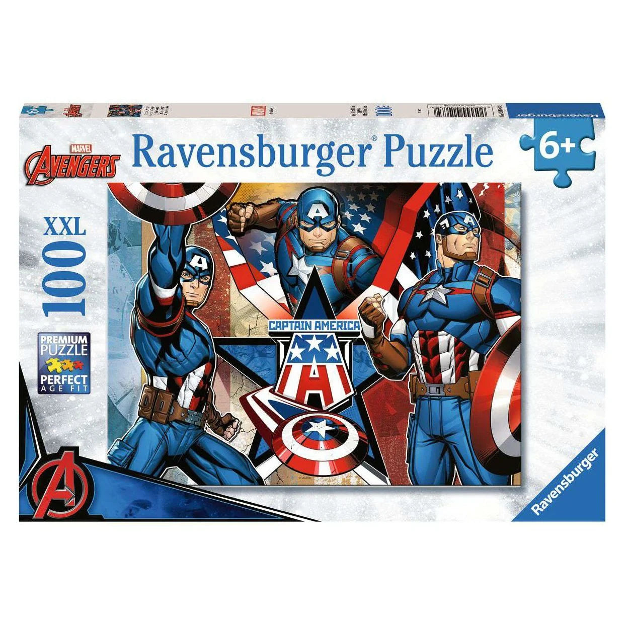 Ravensburger Marvel Captain America 100 Piece Puzzle