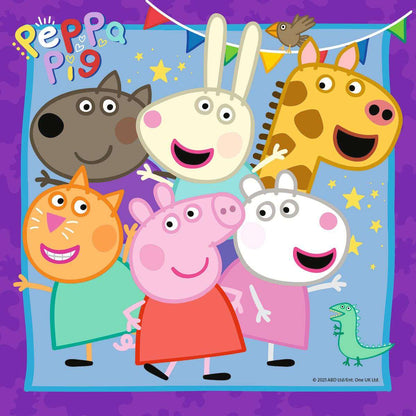 Ravensburger Peppa Pig Peppa's Family and Friends Puzzle 3x49 Piece