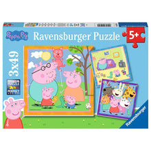 Ravensburger Peppa Pig Peppa's Family and Friends Puzzle 3x49 Piece