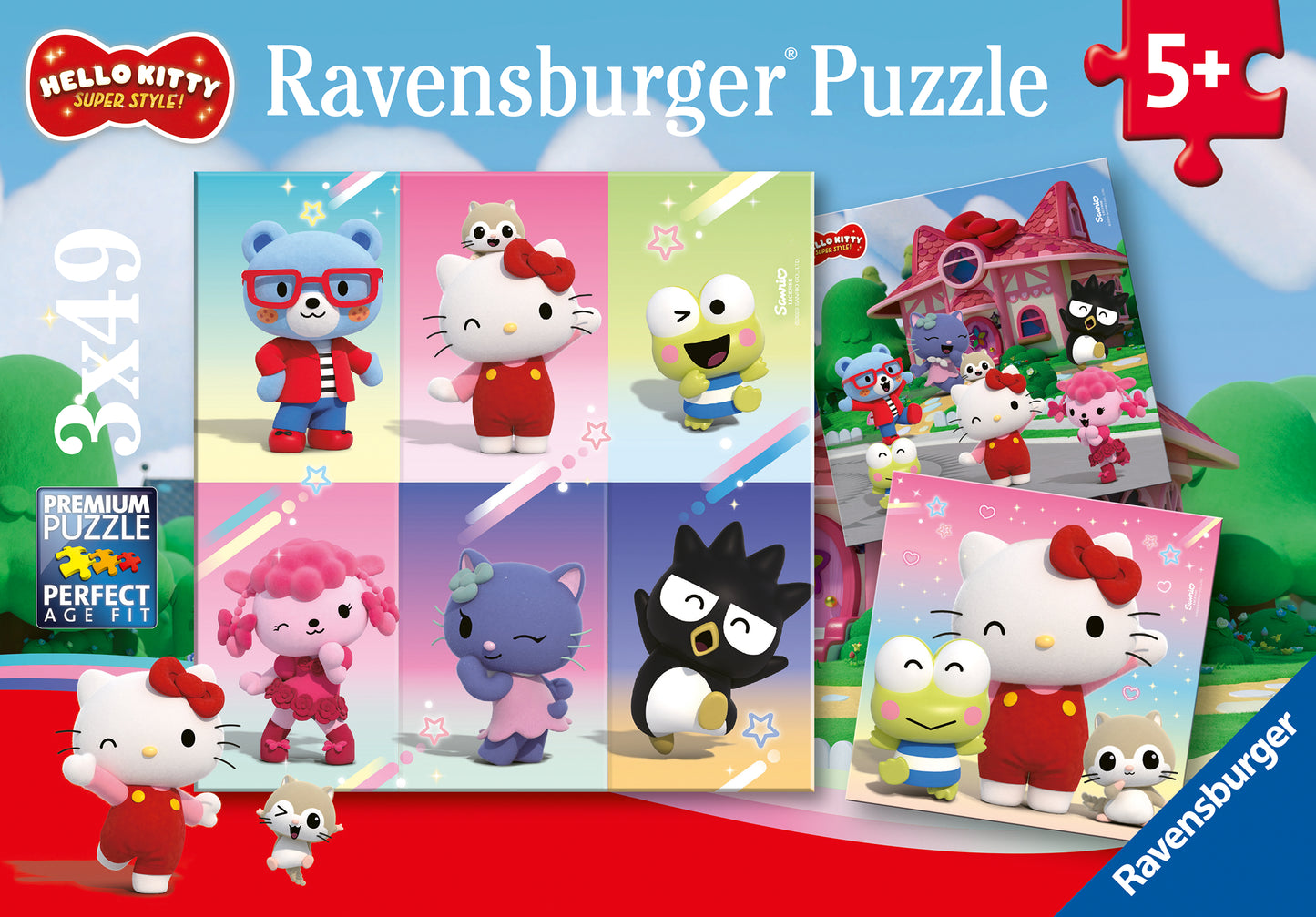 Ravensburger Hello Kitty WT 3x49p