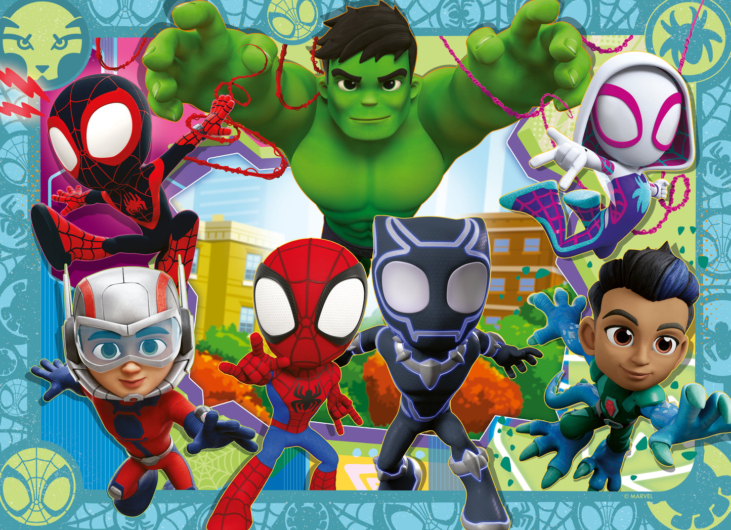Ravensburger Spidey & His Friends Bumper Pack 4x42p