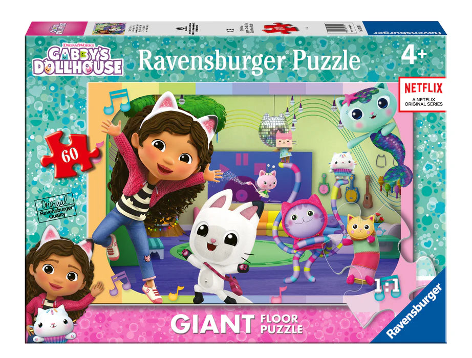 Ravensburger Gabby's Dollhouse Giant Floor Puzzle 60 piece