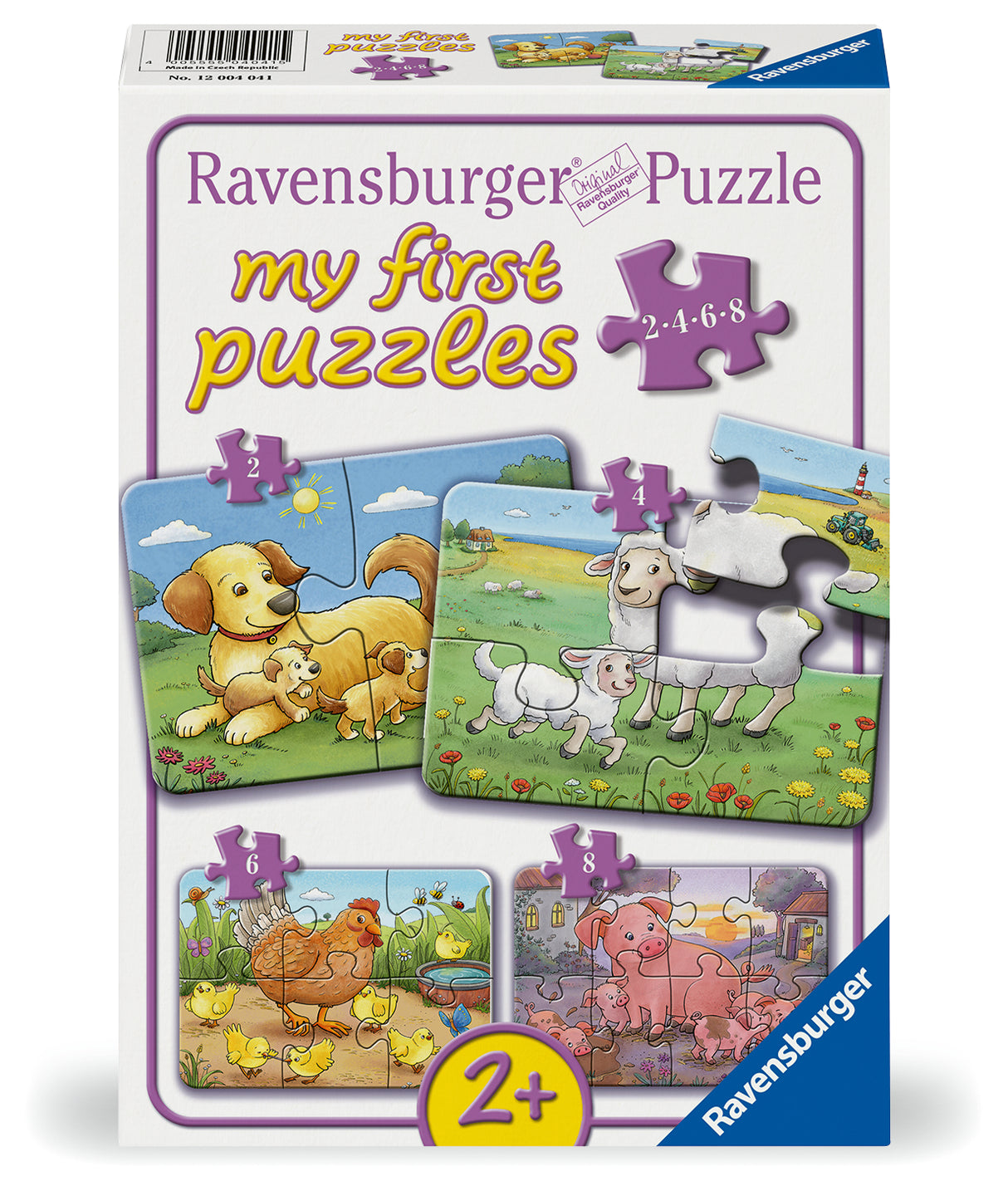 Ravensburger Animal Families My First 2/4/6/8p