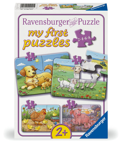 Ravensburger Animal Families My First 2/4/6/8p