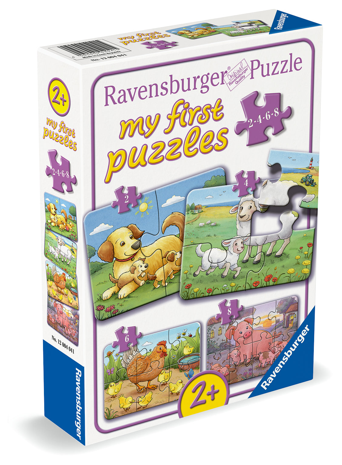 Ravensburger Animal Families My First 2/4/6/8p