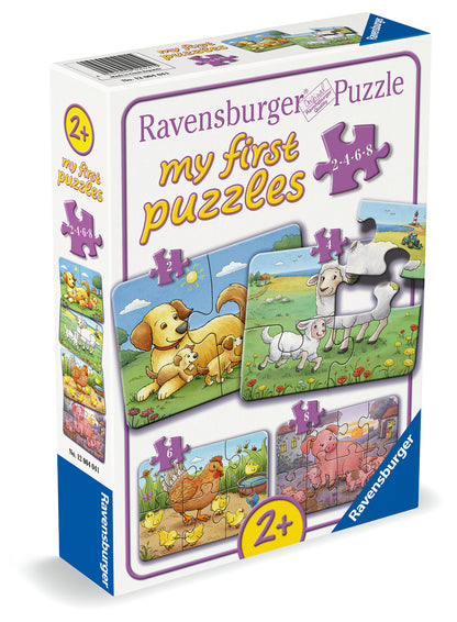 Ravensburger Animal Families My First 2/4/6/8p