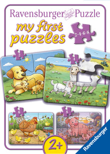 Ravensburger Animal Families My First 2/4/6/8p