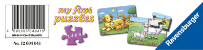 Ravensburger Animal Families My First 2/4/6/8p