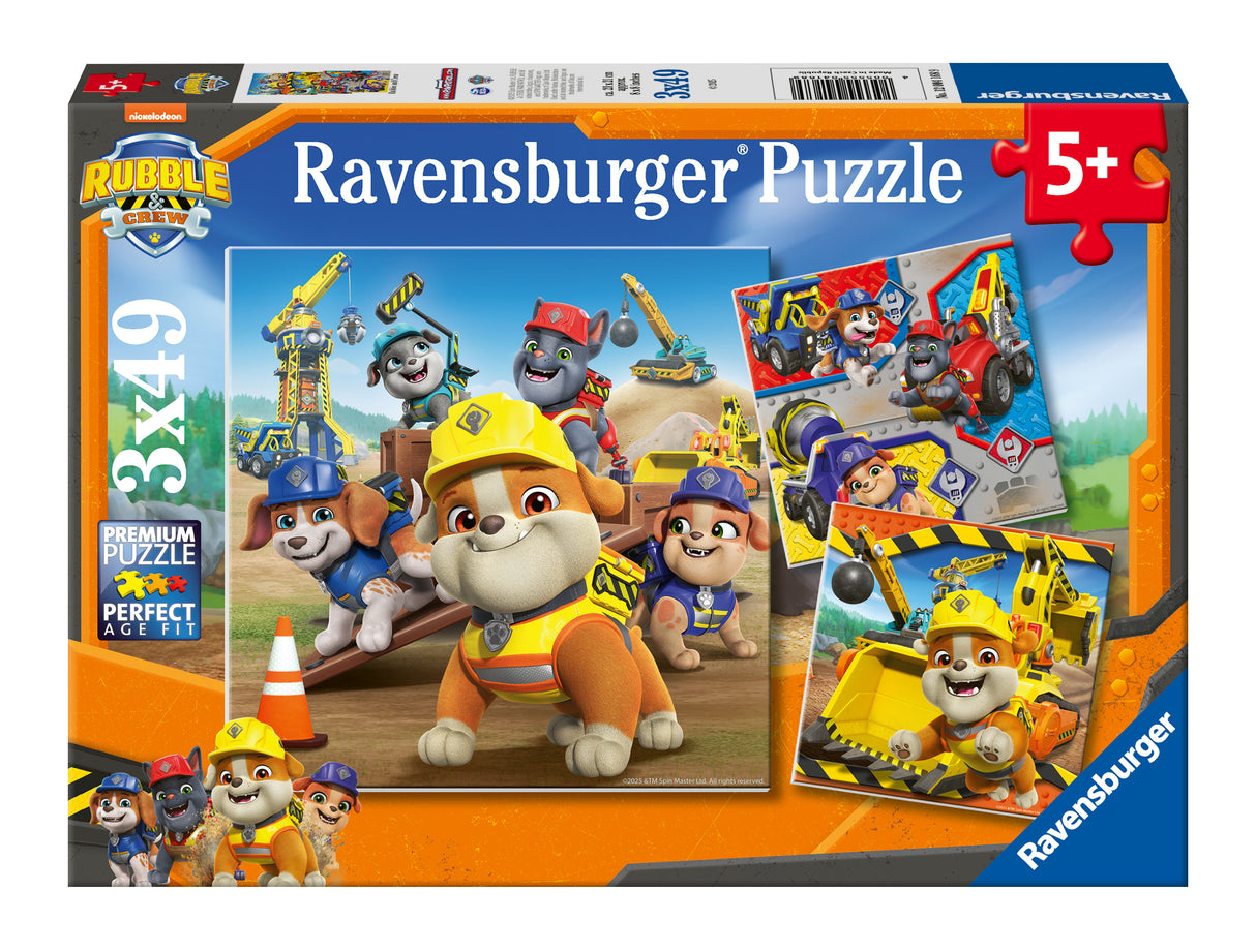 Ravensburger Rubble & Crew 3x49p