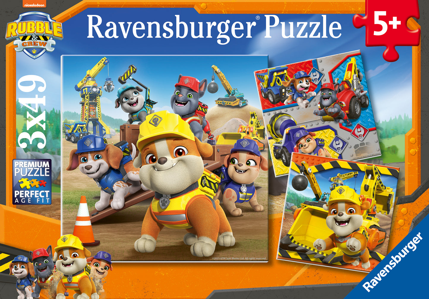Ravensburger Rubble & Crew 3x49p