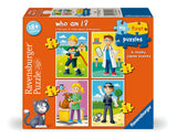 Ravensburger Who Am I? My First Puzzle 2/3/4/5p