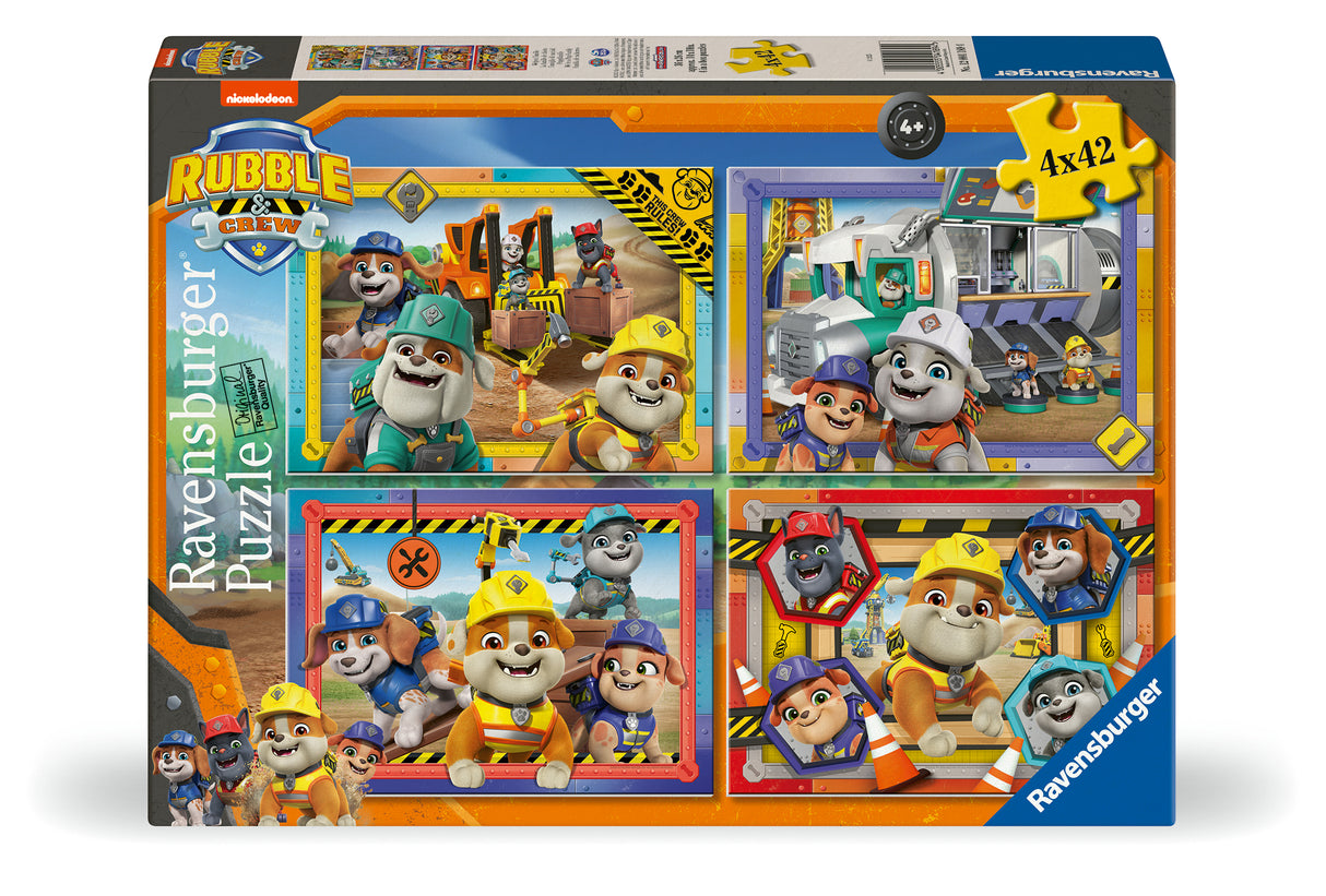 Ravensburger Rubble & Crew Bumper Pack 4x42p